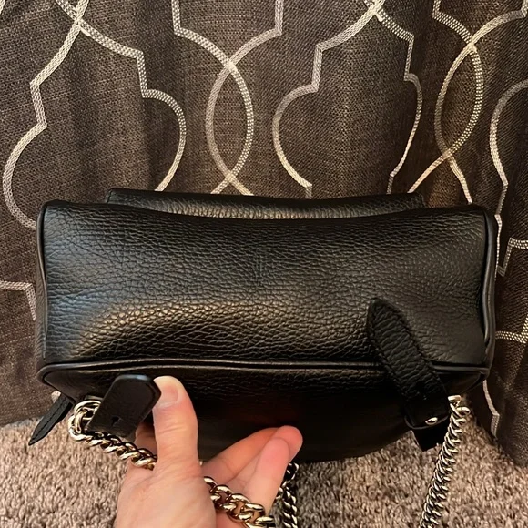 Gucci black leather soho chain backpack - Picture 8 of 17